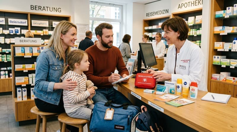 Reisevorbereitung mit passender Reiseapotheke